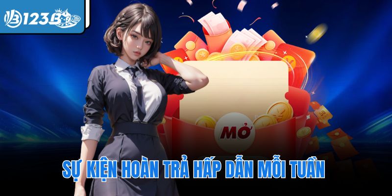 Sự kiện hoàn trả hấp dẫn mỗi tuần